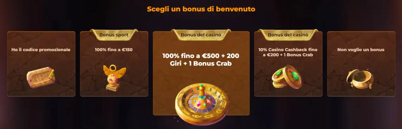 Pacchetto di benvenuto Amunra Amunra Pacchetto di benvenuto