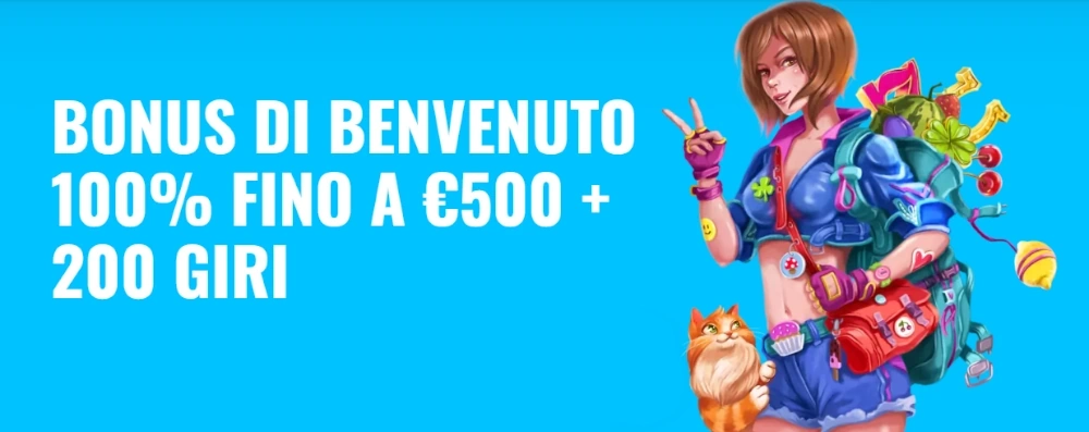 {45} Bonus di benvenuto su Oh My Spins Casino.