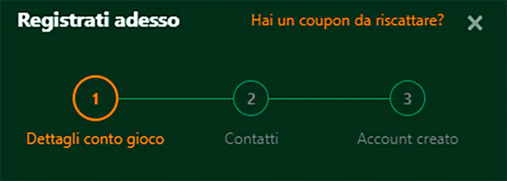 Cashalot Casino Registrazione Registrazione al casino Cashalot