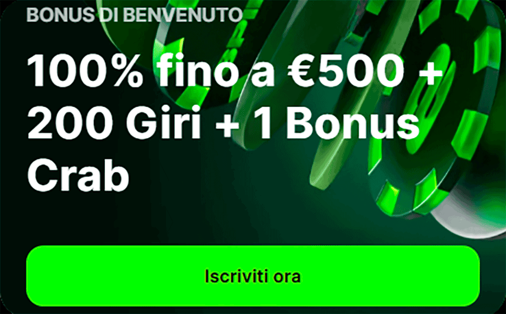 Bonus di benvenuto di Spinit casino