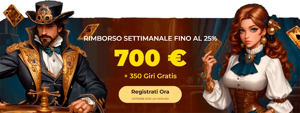Pacchetto di benvenuto per il Casinò Vincispin Bonus di benvenuto per il Casinò Vincispin