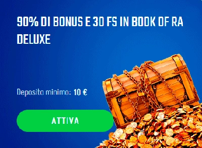 Bonus della slot Book of Ra Deluxe presso il casinò Winnita Bonus Winnita slot