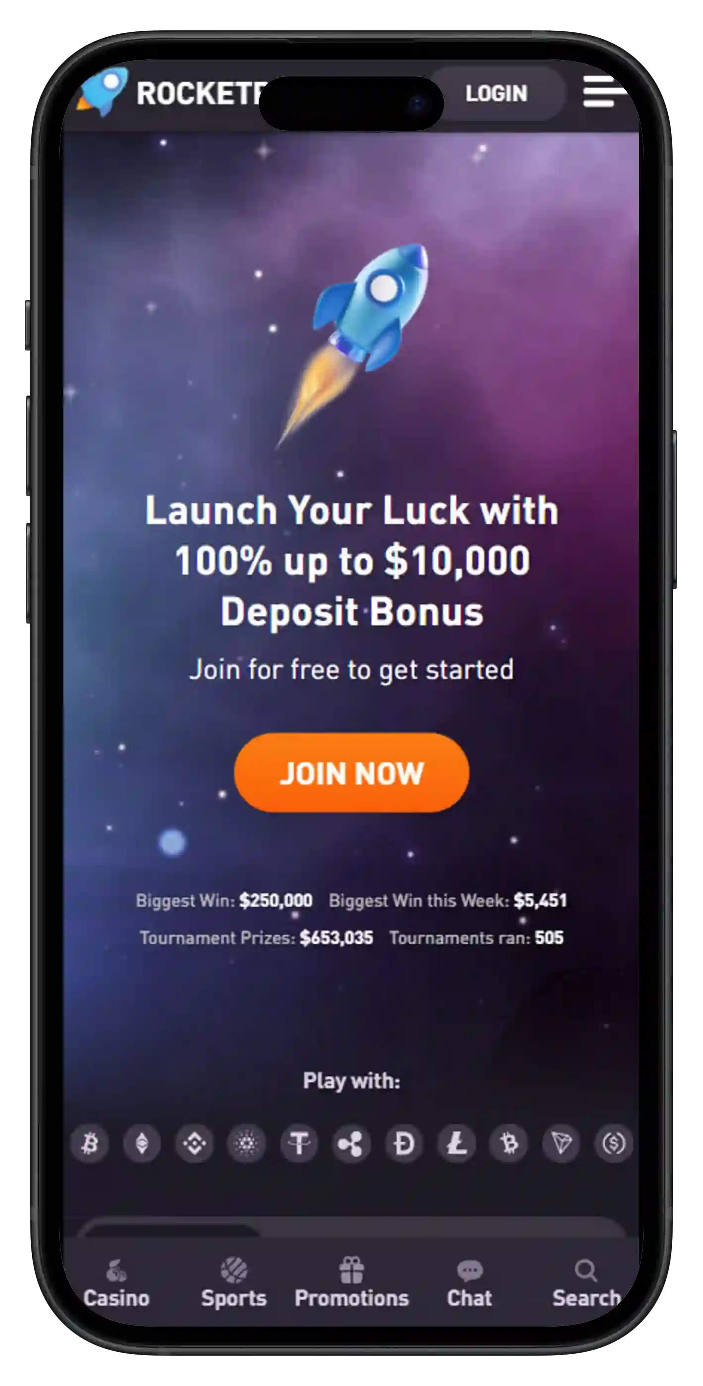 Rocketpot mobile